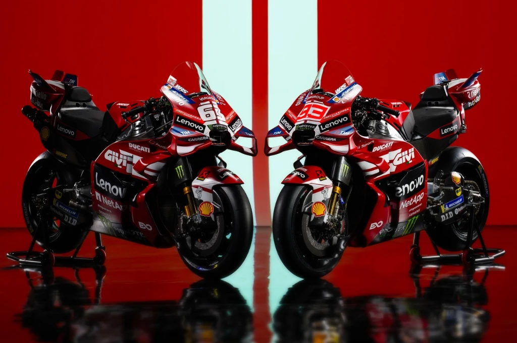 Ducati revela nova pintura da MotoGP 2026