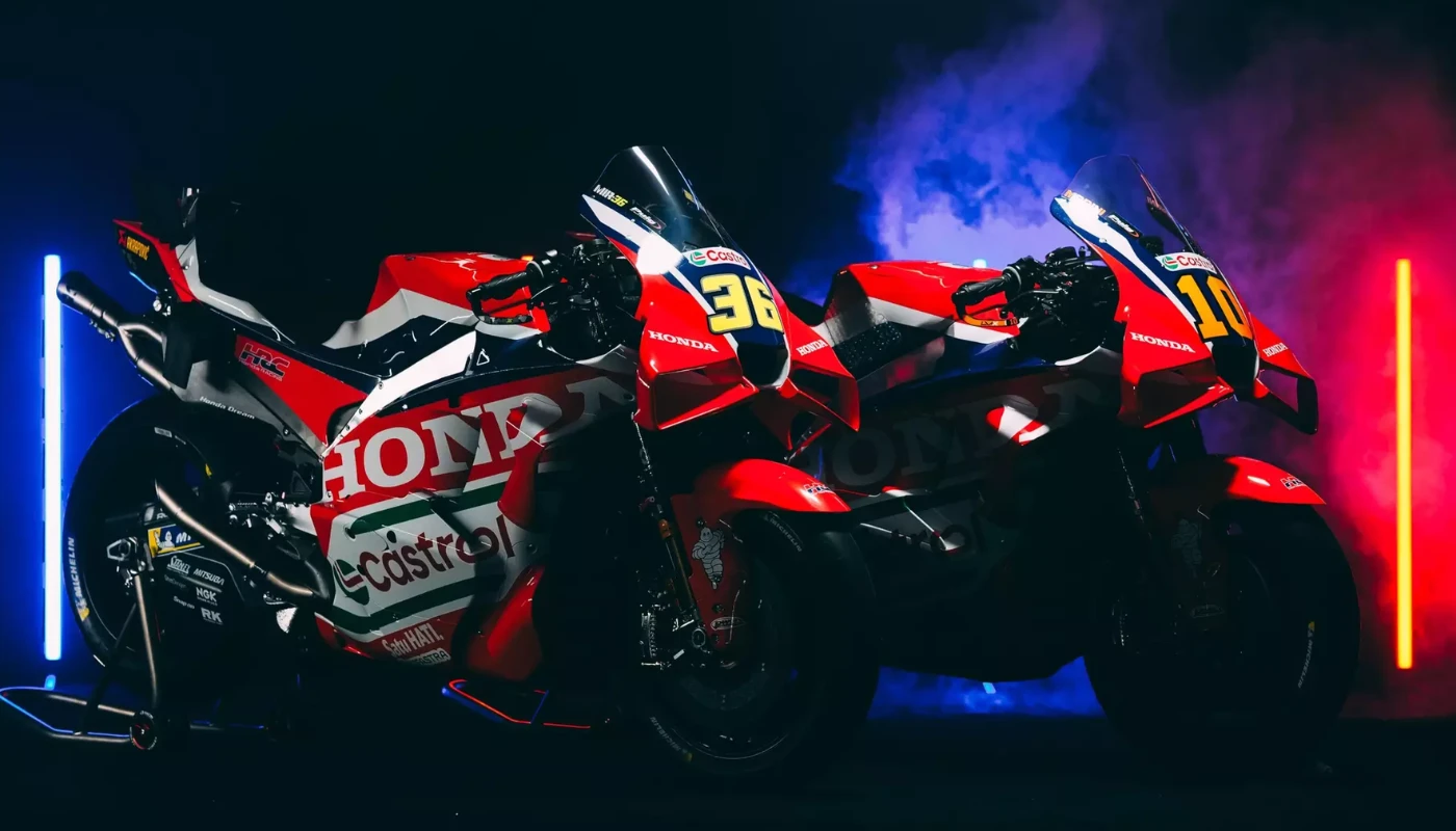 新品　HONDA football セリエA O size MIRAN Honda HRC apresenta motos de Mir e Marini de 2026 - Grid Motors
