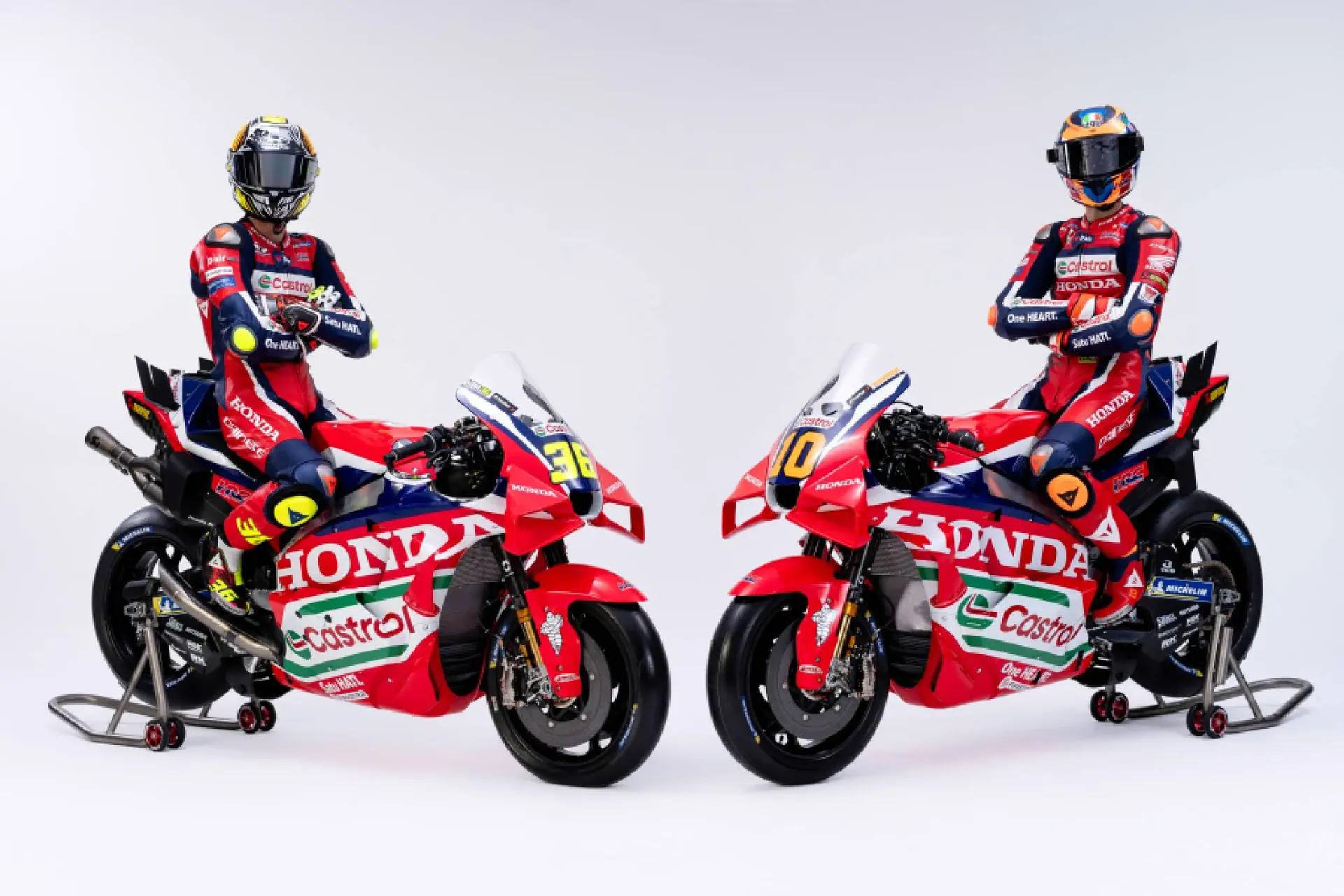 Honda HRC apresenta motos de Mir e Marini de 2026 - Grid Motors