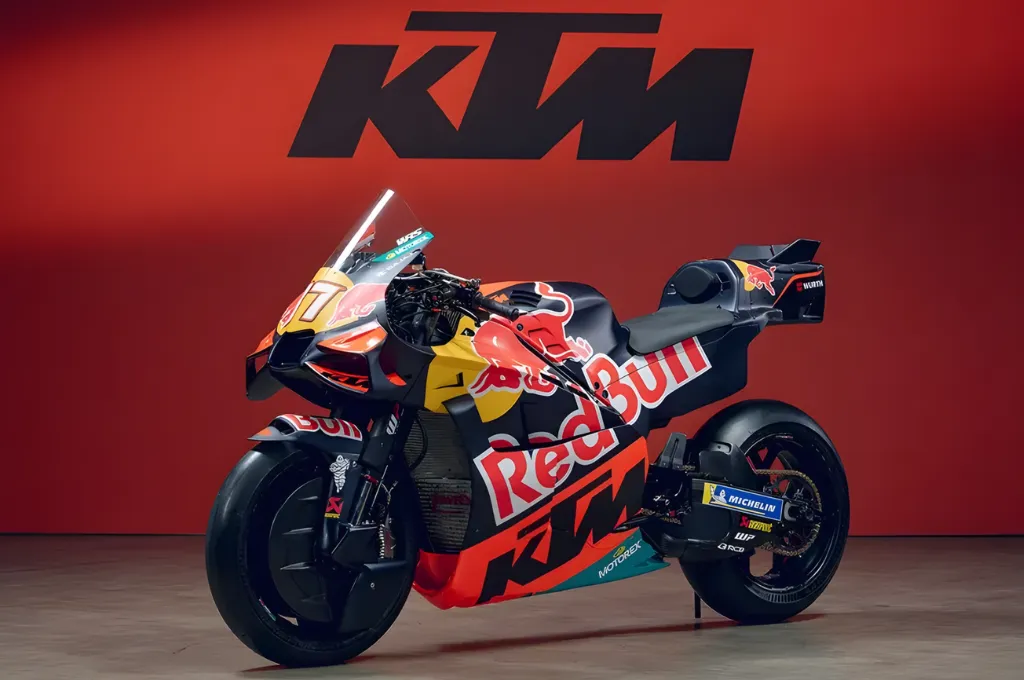 KTM apresenta RC16 de Acosta e Binder para 2026