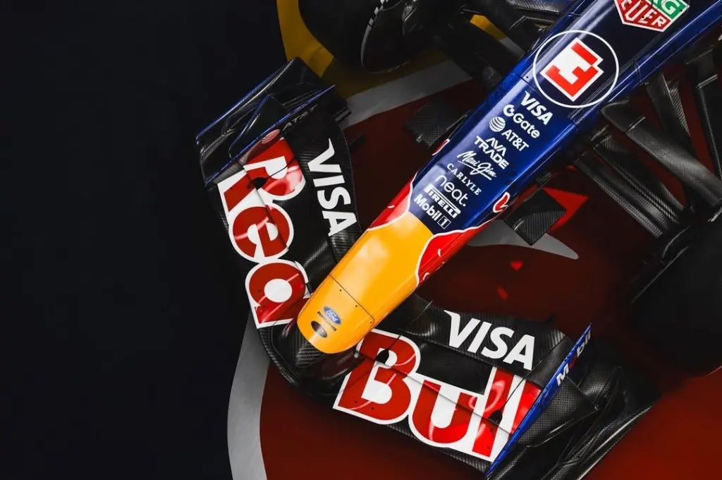 F1: Red Bull revela pintura para temporada de 2026
