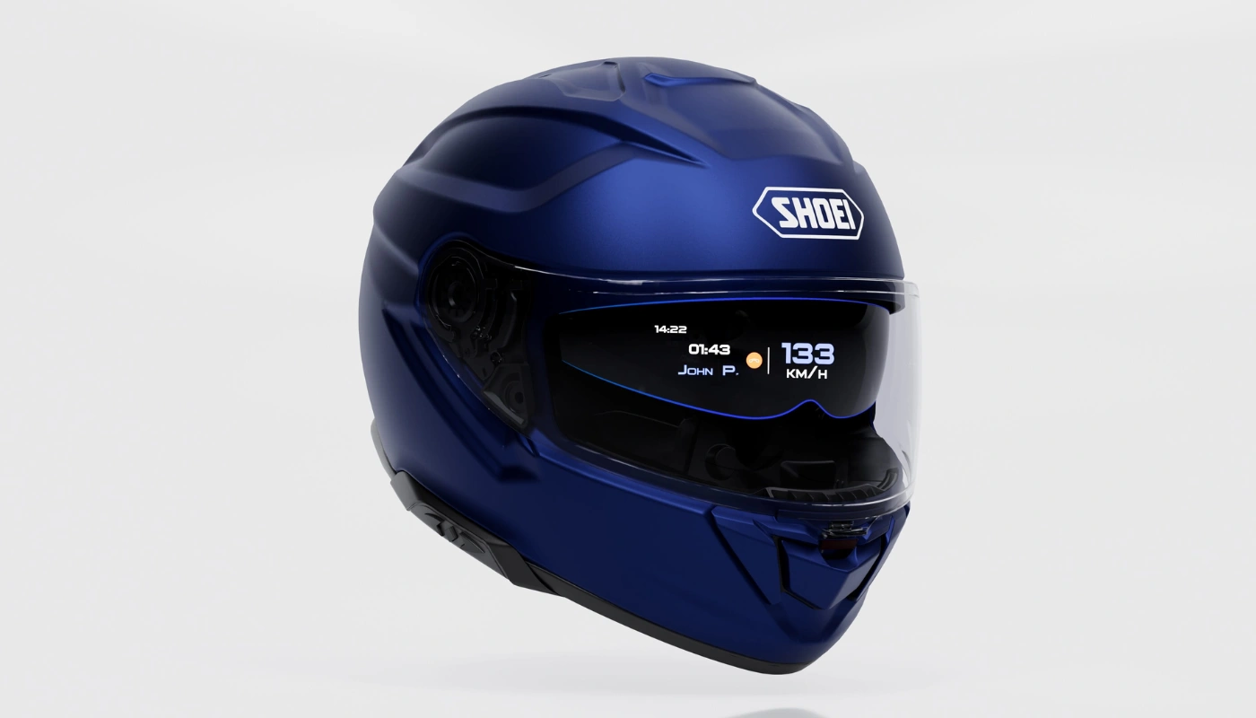 Novo Shoei GT Air 3 Smart com realidade aumentada