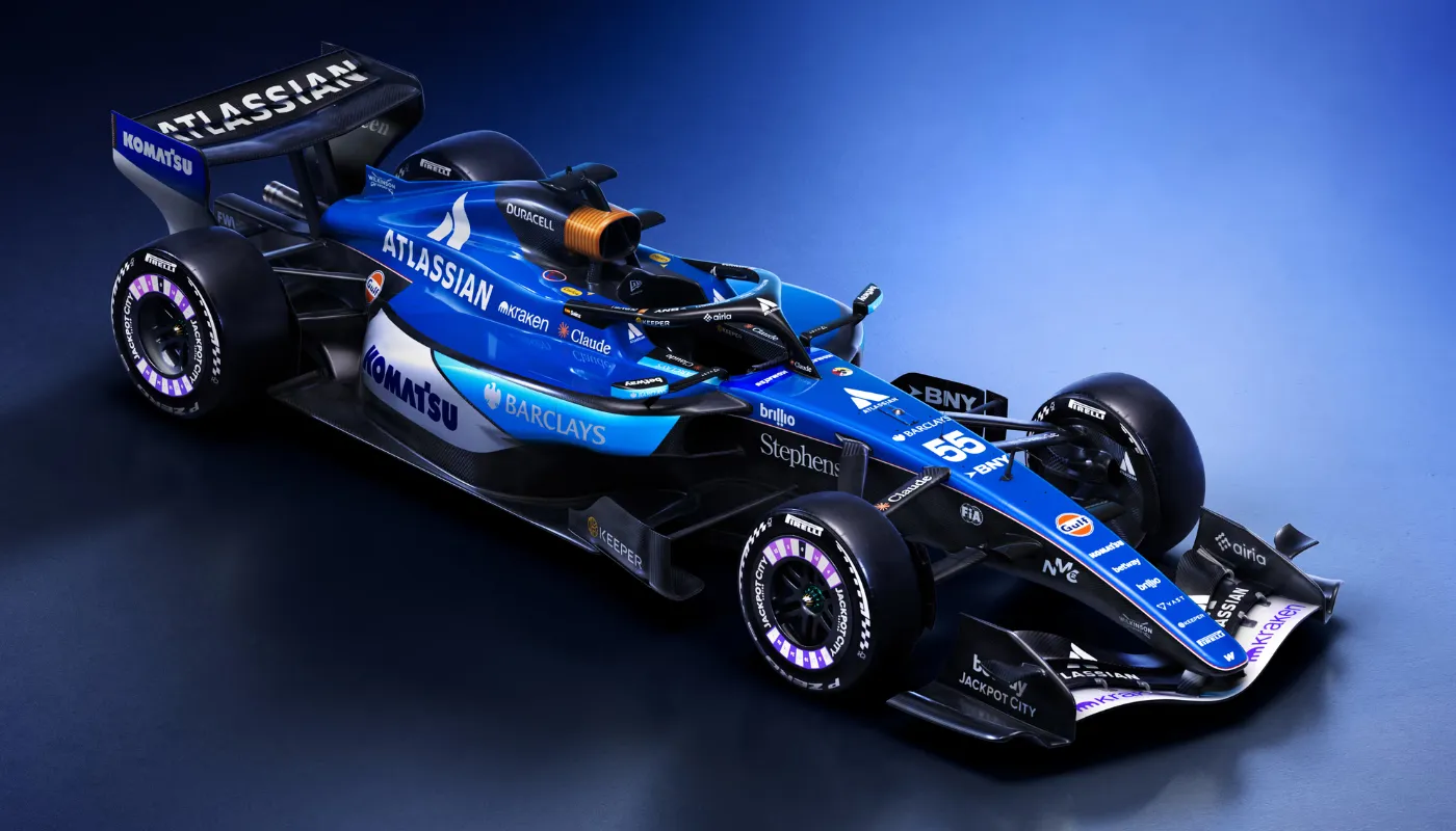 F1: Williams apresenta pintura do FW48 para 2026 - Foto 7