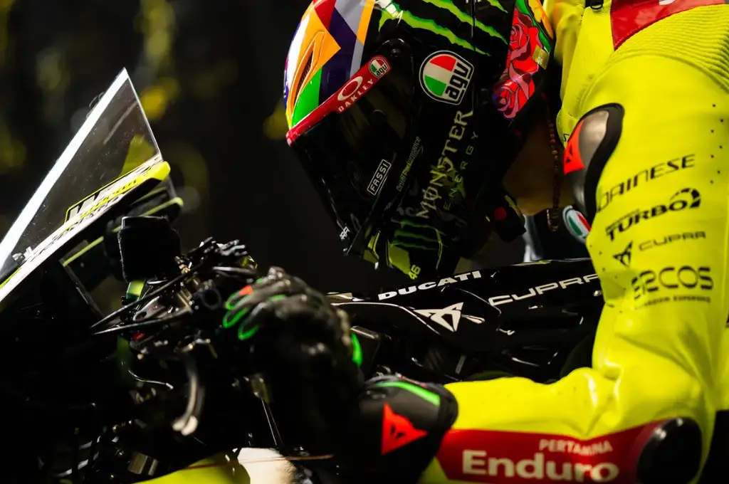 VR46 revela nova pintura Ducati para a MotoGP 2026