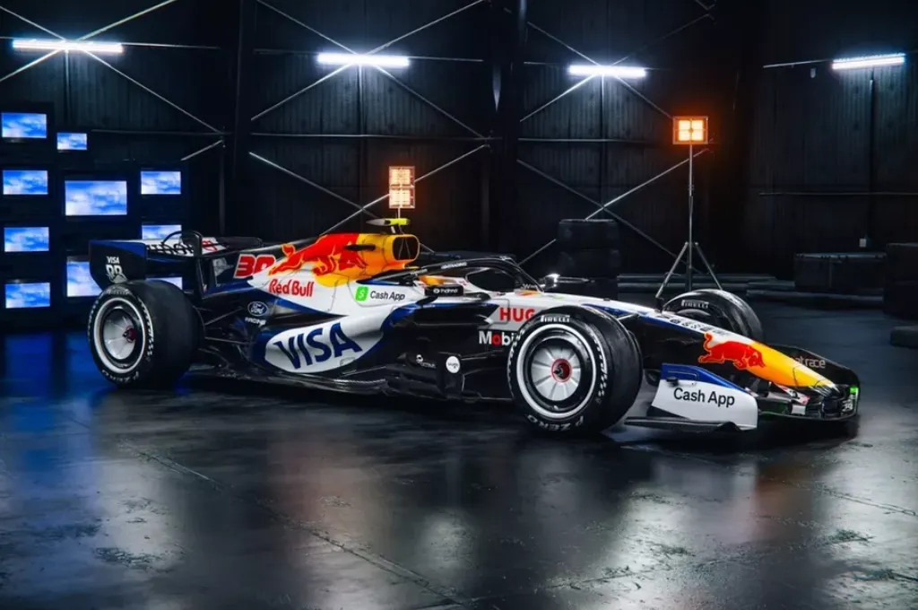 Racing Bulls revela nova pintura para a F1 2026