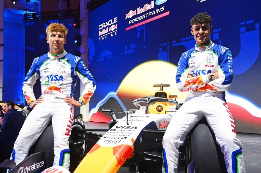 Racing Bulls revela nova pintura para a F1 2026