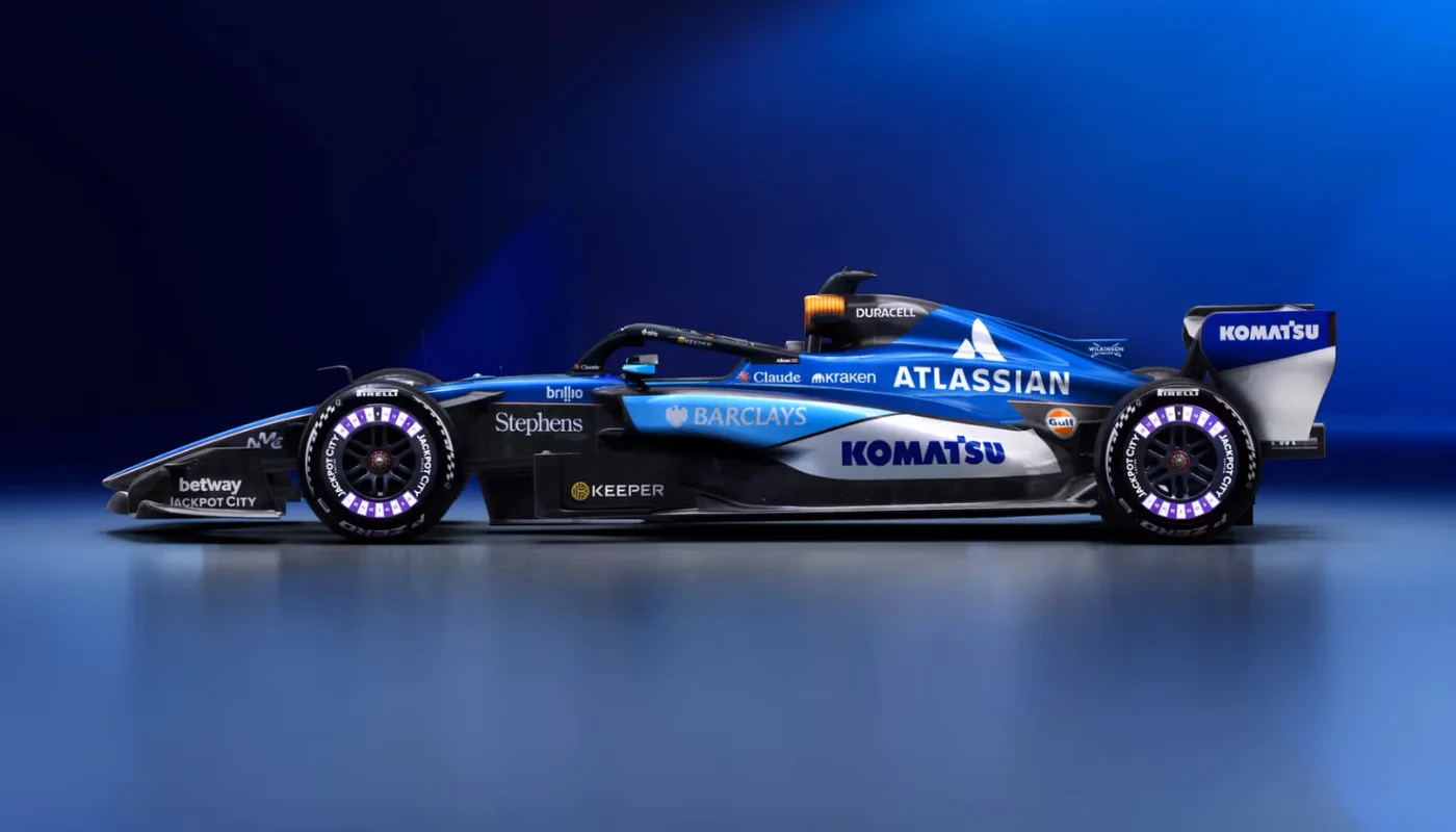 F1: Williams apresenta pintura do FW48 para 2026 - Foto 2