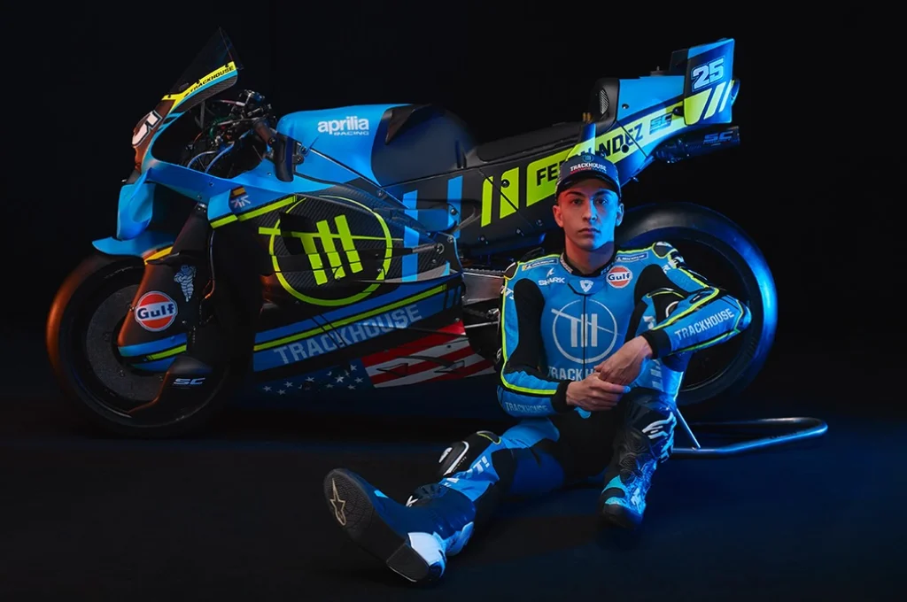 Trackhouse revela motos e cores para a MotoGP 2026
