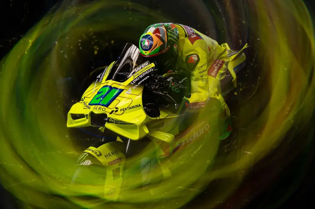 VR46 revela nova pintura Ducati para a MotoGP 2026