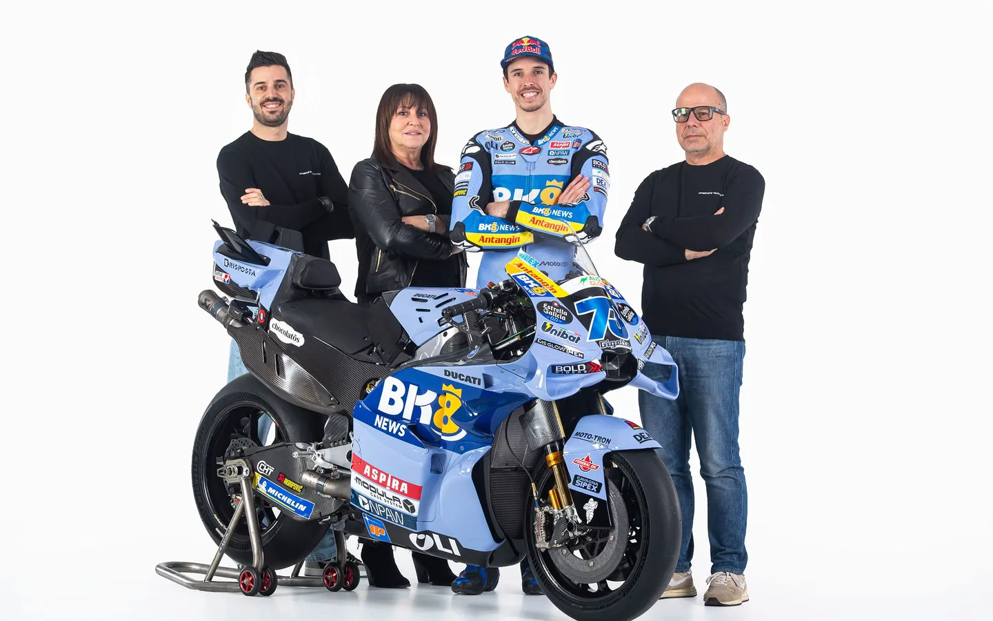 Gresini revela pintura e confirma Ducati GP26 Gresini revela pintura e confirma Ducati GP26