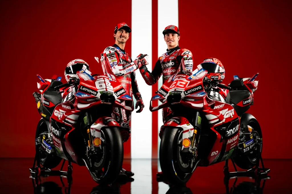 Ducati revela nova pintura da MotoGP 2026