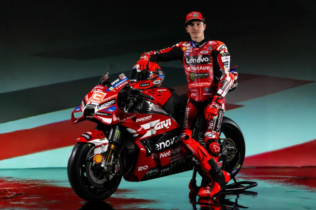 Ducati revela nova pintura da MotoGP 2026