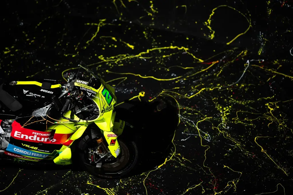 VR46 revela nova pintura Ducati para a MotoGP 2026