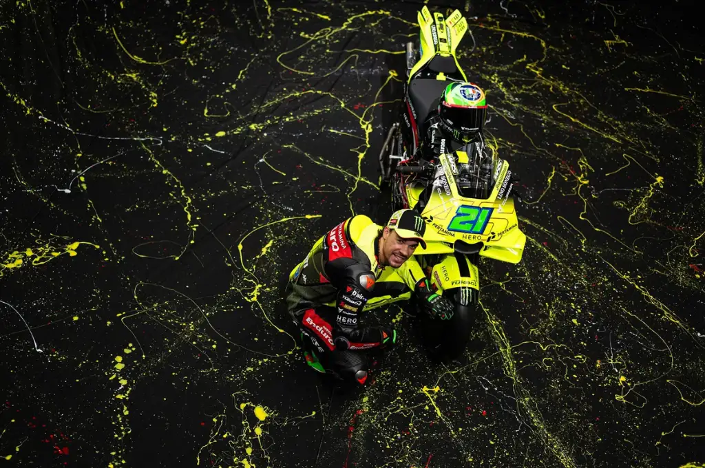 VR46 revela nova pintura Ducati para a MotoGP 2026