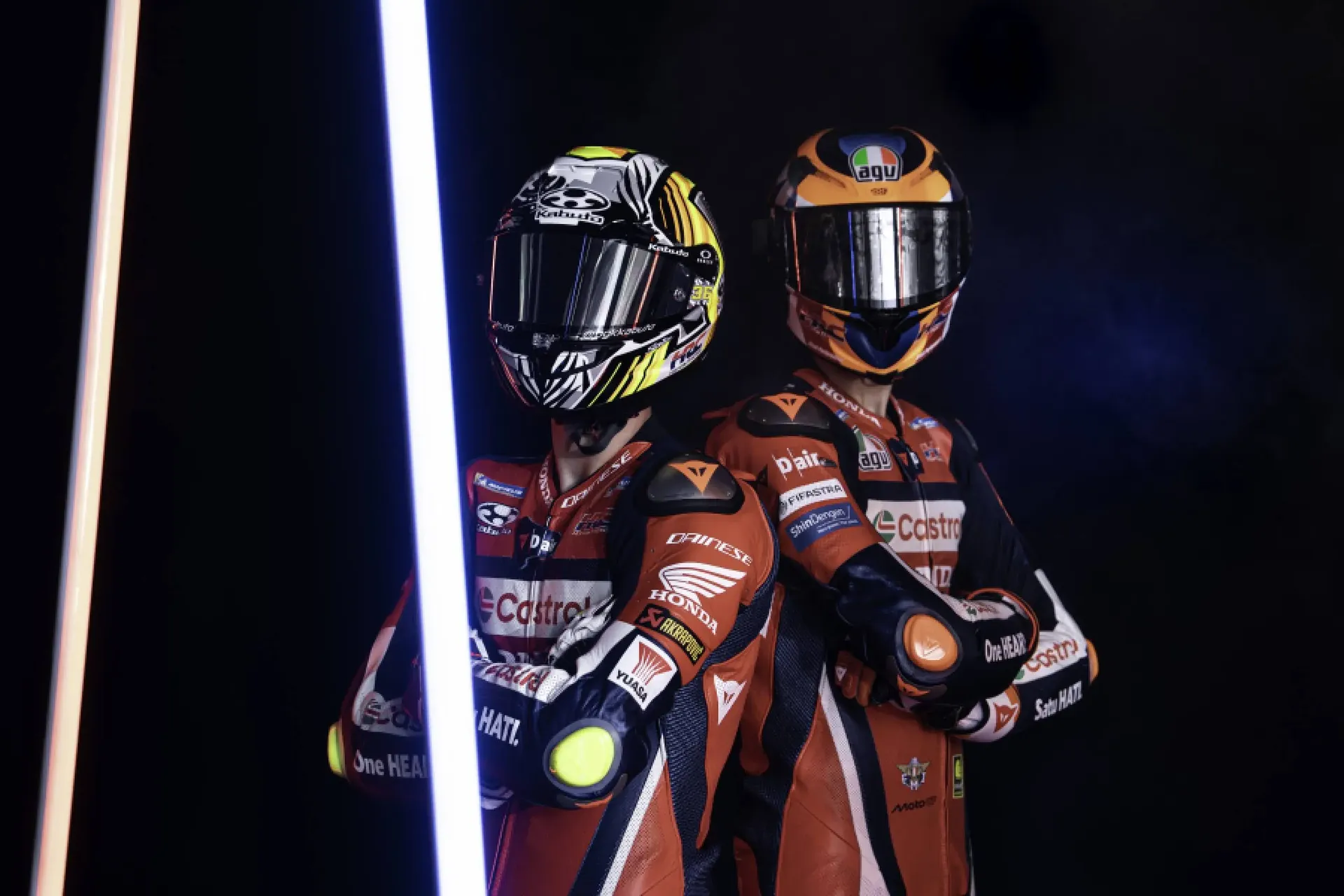 Honda HRC apresenta motos de Mir e Marini de 2026 Honda HRC apresenta motos de Mir e Marini de 2026