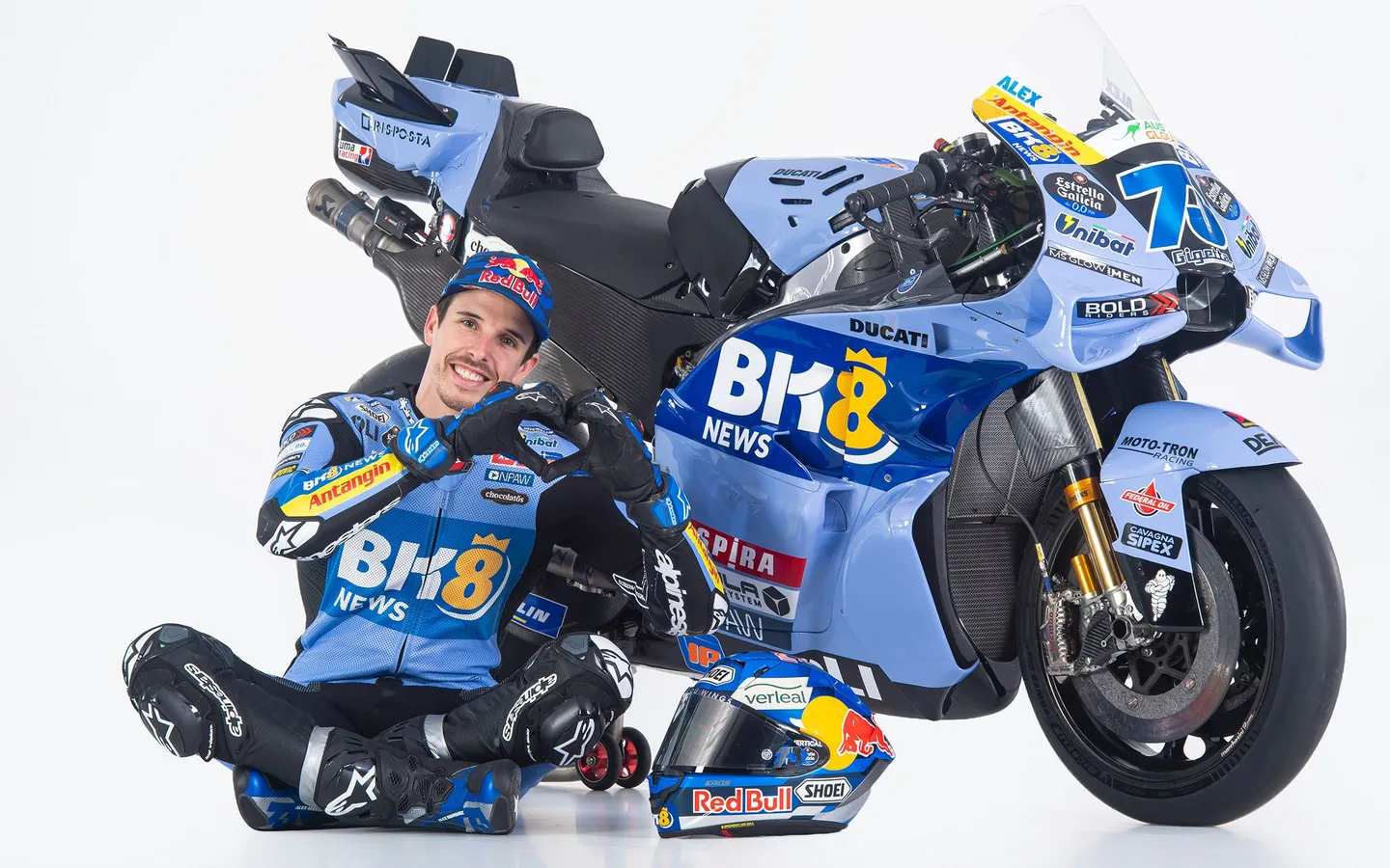Gresini revela pintura e confirma Ducati GP26 Gresini revela pintura e confirma Ducati GP26