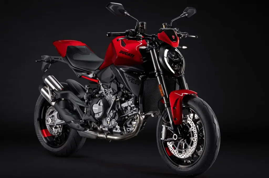 Ducati Monster V2 2026: mais leve e motor de 890cc