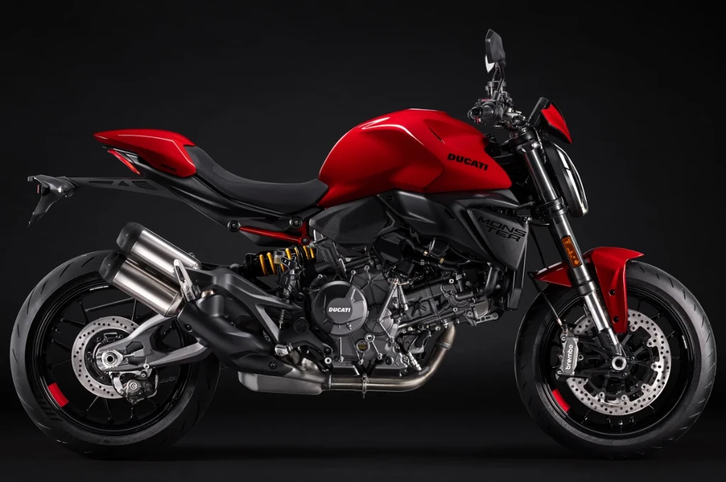Ducati Monster V2 2026: mais leve e motor de 890cc