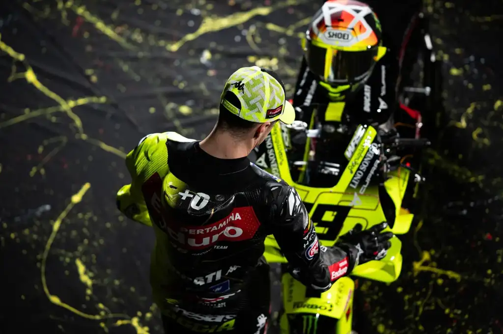 VR46 revela nova pintura Ducati para a MotoGP 2026