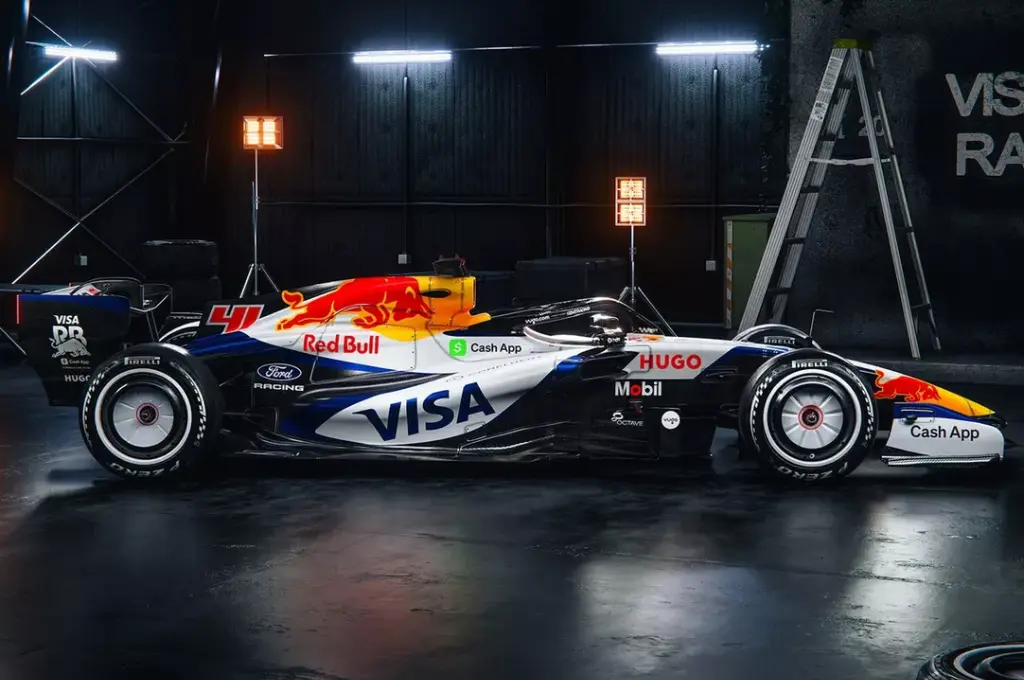 Racing Bulls revela nova pintura para a F1 2026