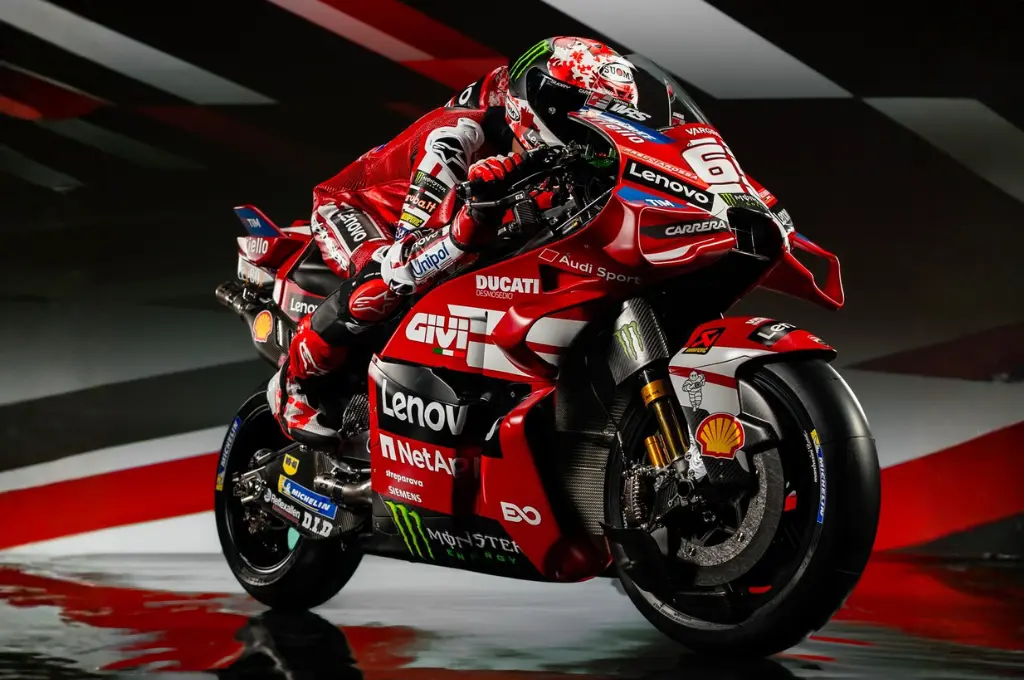 Ducati revela nova pintura da MotoGP 2026