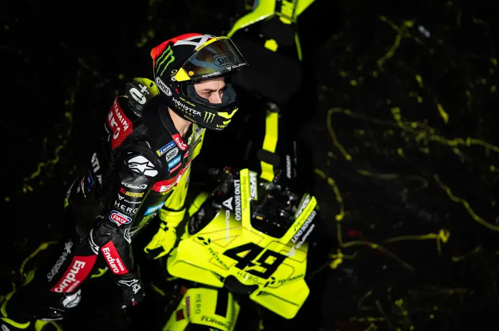 VR46 revela nova pintura Ducati para a MotoGP 2026