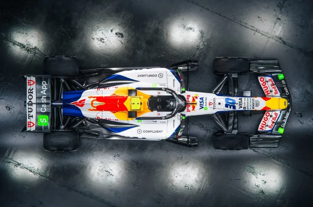 Racing Bulls revela nova pintura para a F1 2026