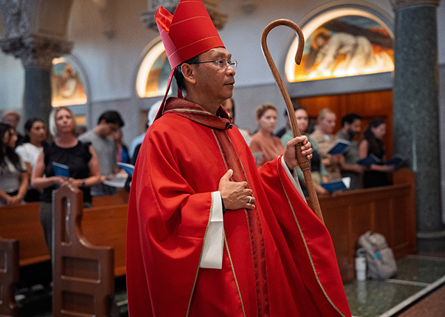 Bishop Michael Pham in The Immaculata