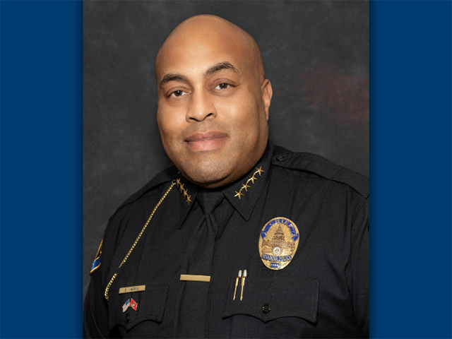 Gene Harris, Pasadena police chief, headshot