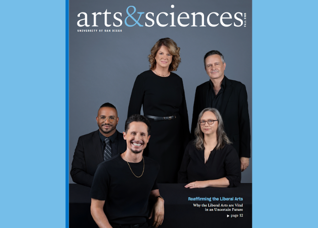 Arts & Sciences magazine cover