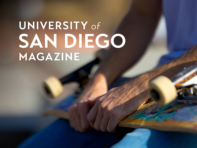 University of San Diego Magazine cover