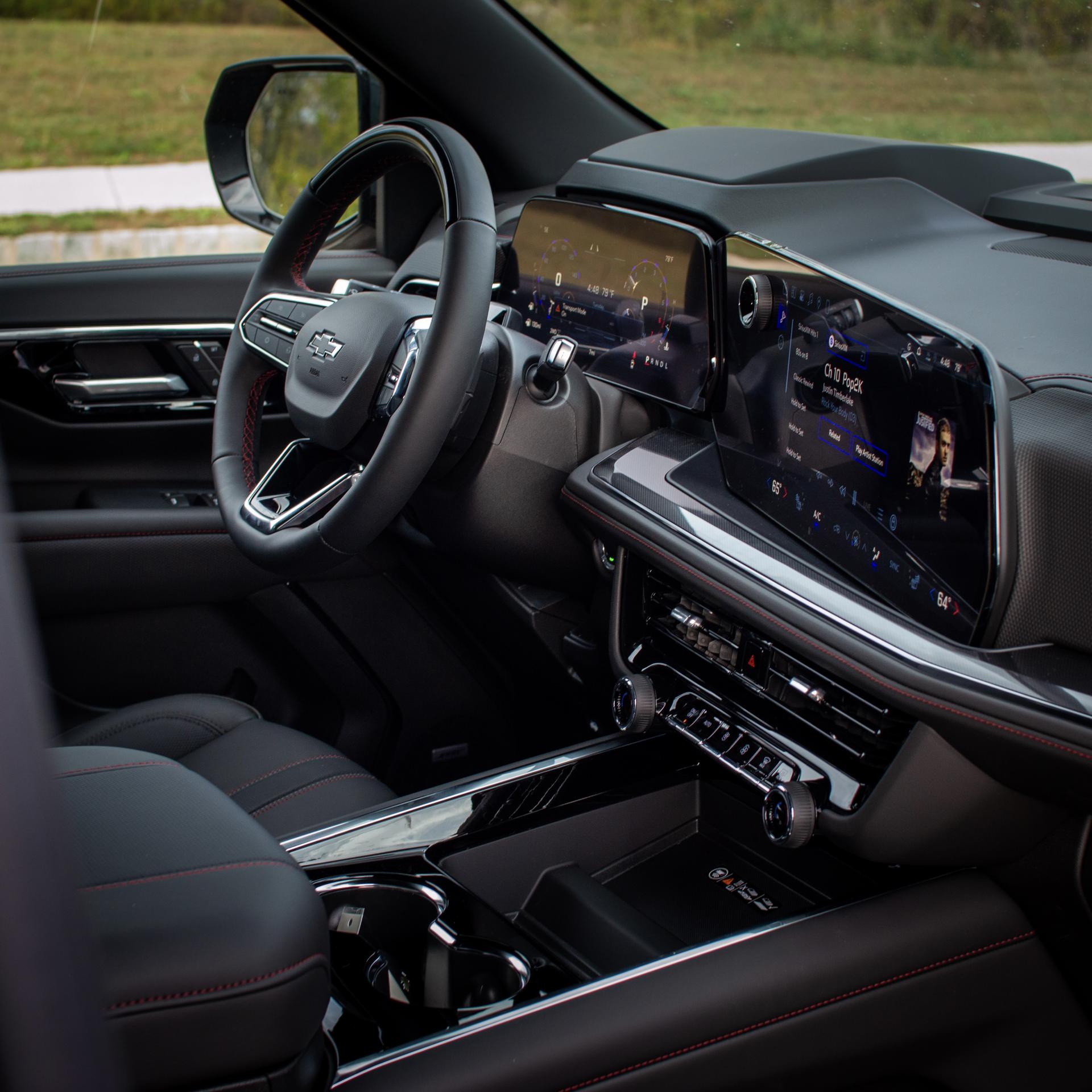2026 Chevy Tahoe interior and exterior view