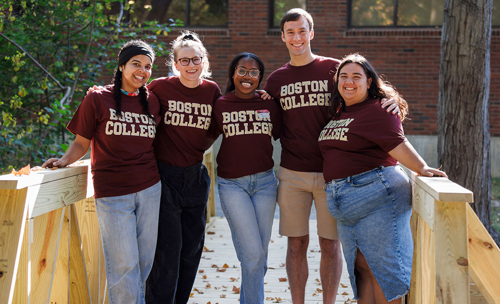 BCSSW students on campus