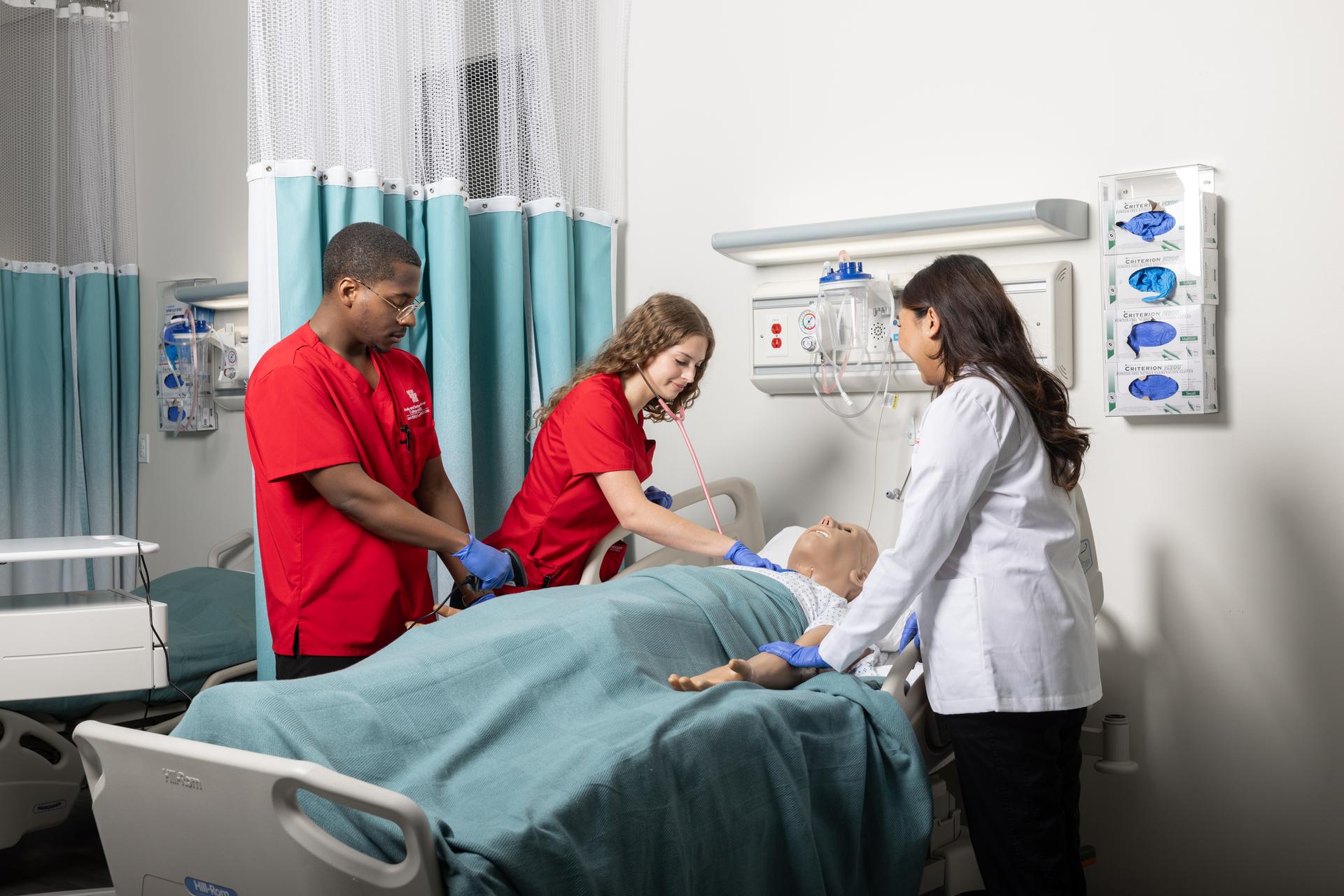 Photo of nursing students