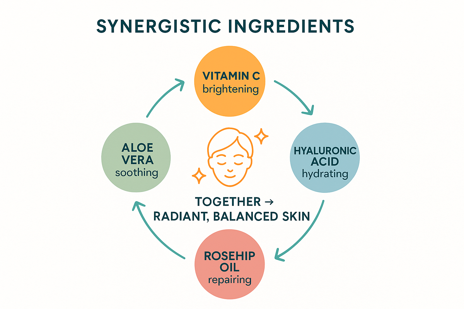 The Power of Ingredient Synergy in Skincare | Yummylicious Skincare