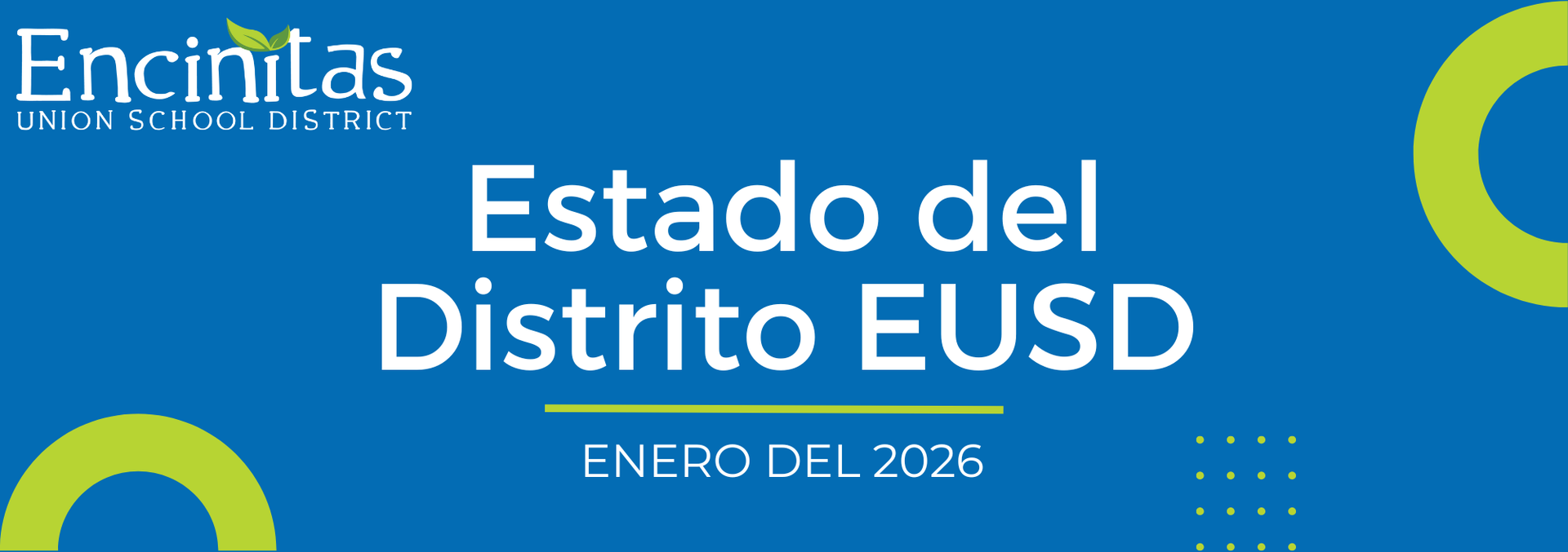 EUSD Newsletter Banner