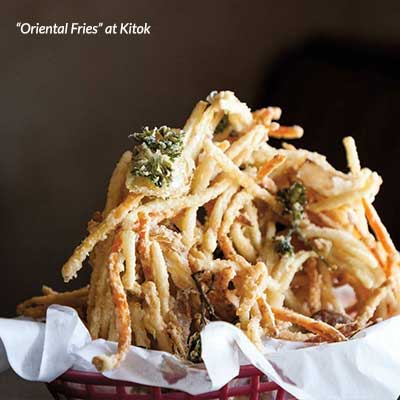 ''Oriental Fries'' at Kitok