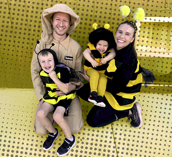 Photo of Lisa and her family