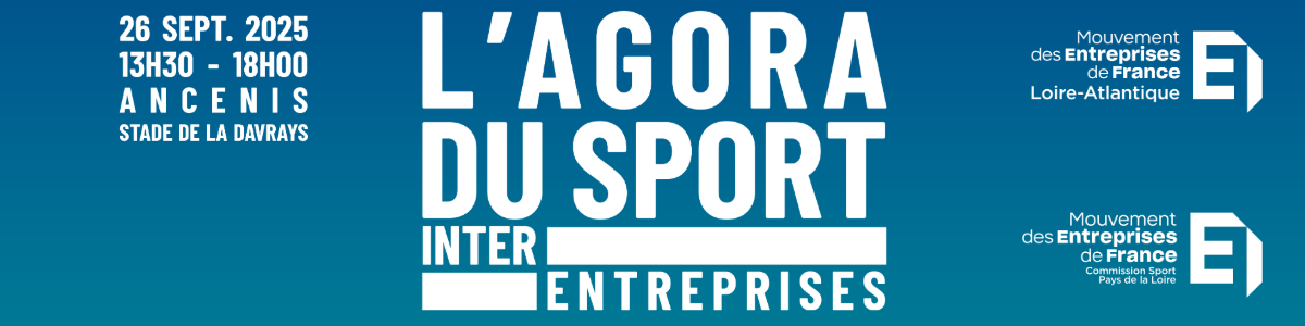 Bannière Agora du Sport Inter-Entreprises