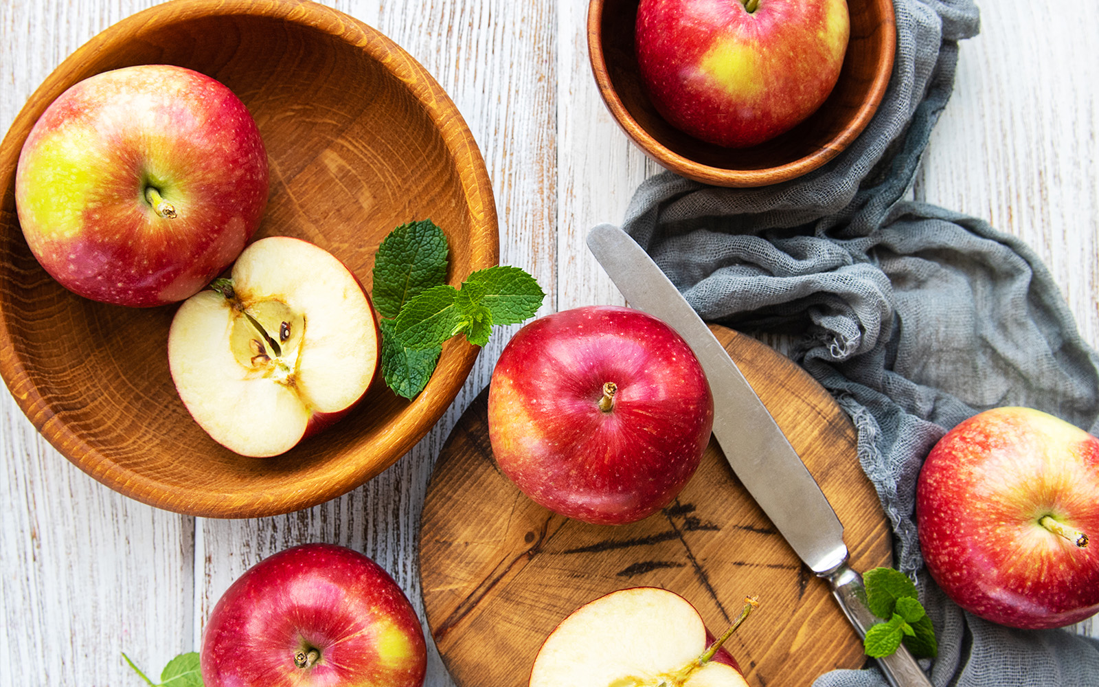 Apple Intake Associated With Better Gut Microbiome Diversity