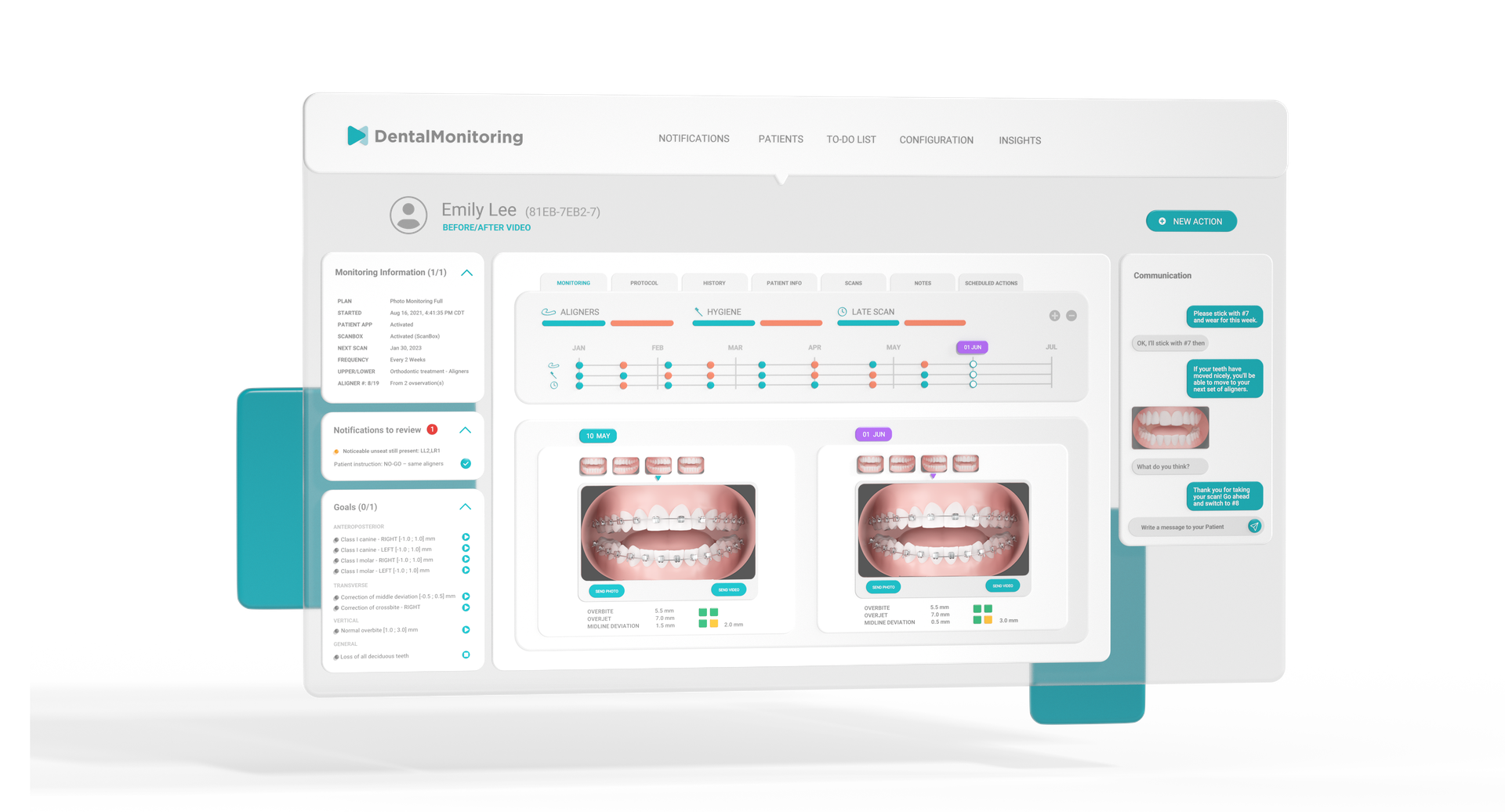 DentalMonitoring Dashboard