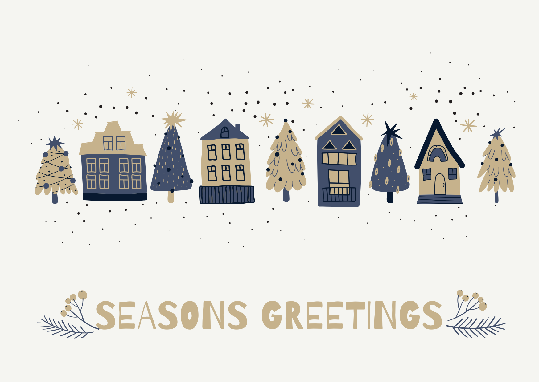 Seasons Greetings and Office Closing Dates