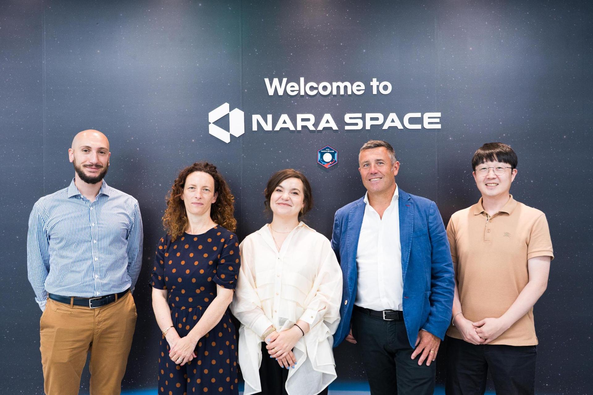 The Team behind Observer-1. Credits: Nara Space