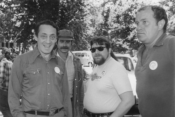 Harvey Milk at Gay Pride, San Jose June 1978