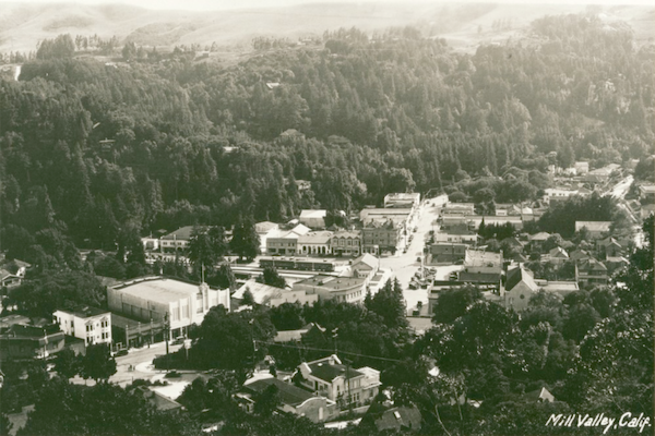 Mill Valley Downtown, Throckmorton Ave