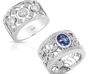 Stephan-Hill Jewelry Designers Wide Bands from Yael Designs