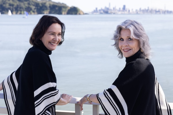 Jane Fonda and Margaret O'Leary