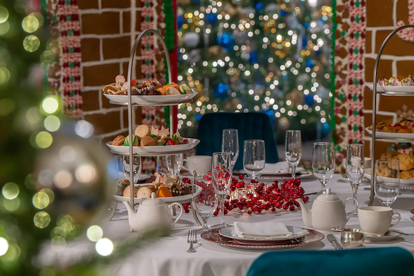 Fairmont Hotel Holiday Tea Service