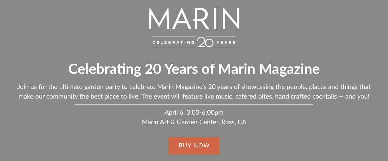 Marin Magazine 20th Anniversary Party