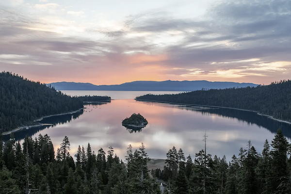 Lake Tahoe at Sunset